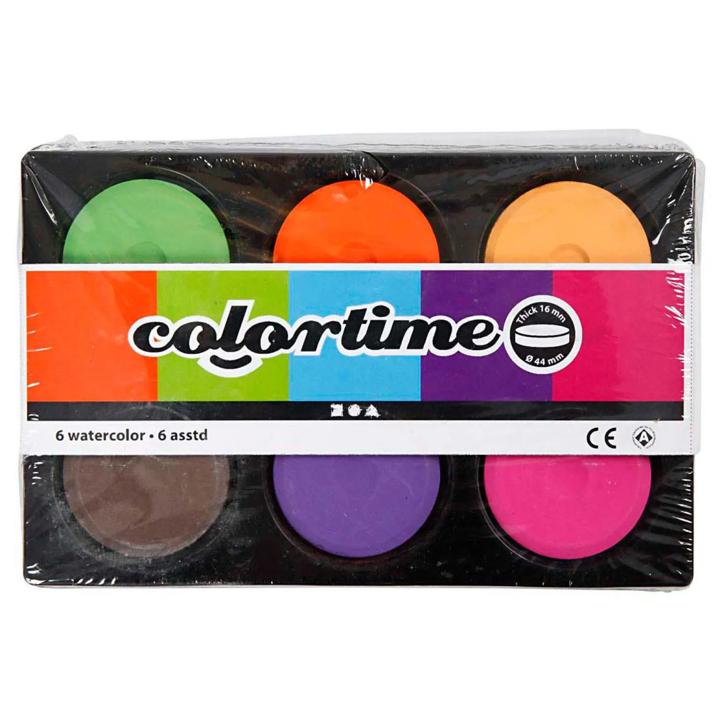 Waterverf Extra Kleuren - 6 Kleuren