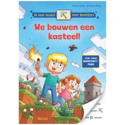 We bouwen een kasteel! - Ik leer lezen met beeldjes
