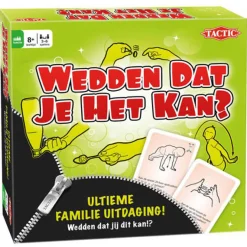 Wedden dat je het kan?