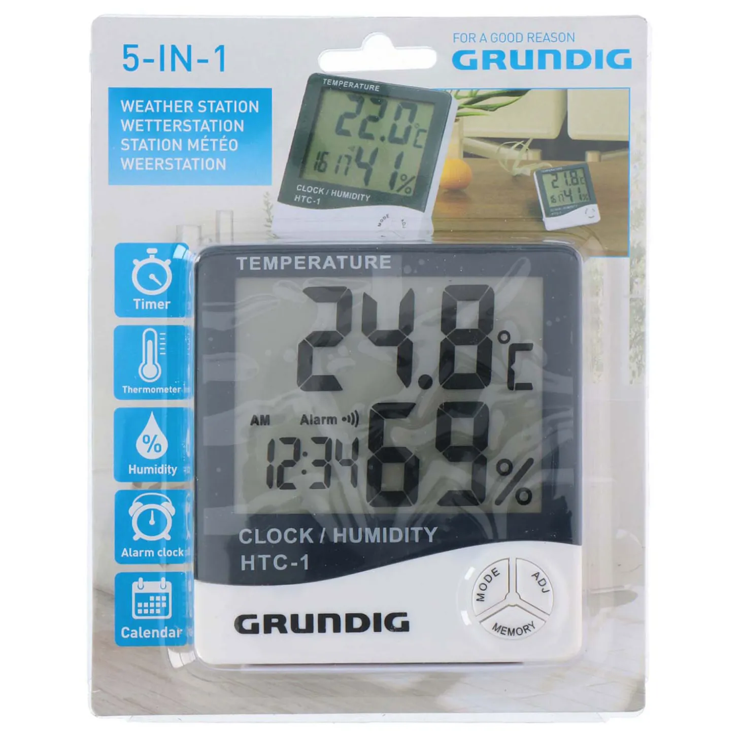 Weerstation 5-in-1, 10cm