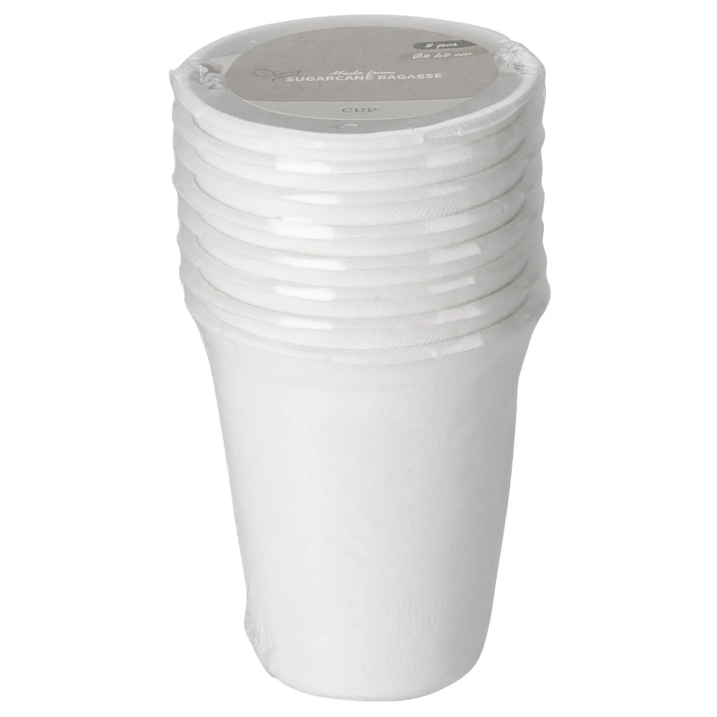 Wegwerpbekers Suikerriet 275ml , 8st.
