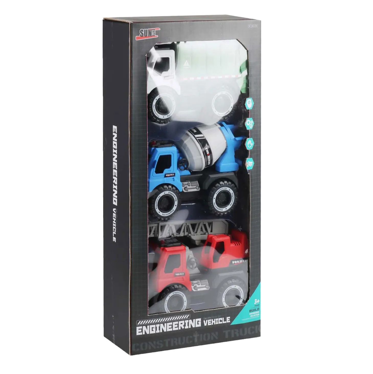 Werkvoertuigen - 3st