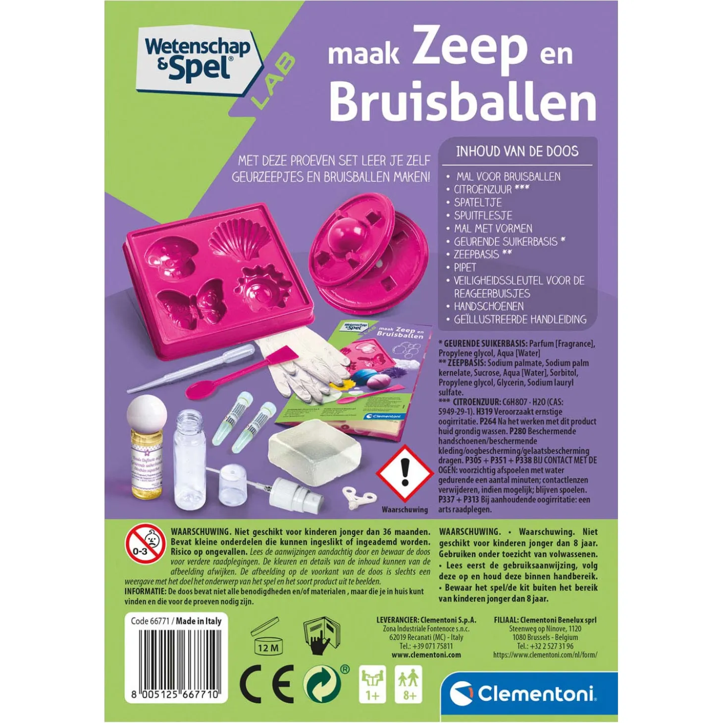 Wetenschap & Spel - Zeep en Bruisballen