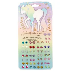 Whimsical Unicorn Plakoorbellen - 30 paar