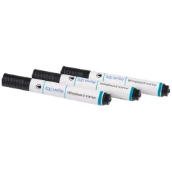 Whiteboardstift Zwart, 3st.