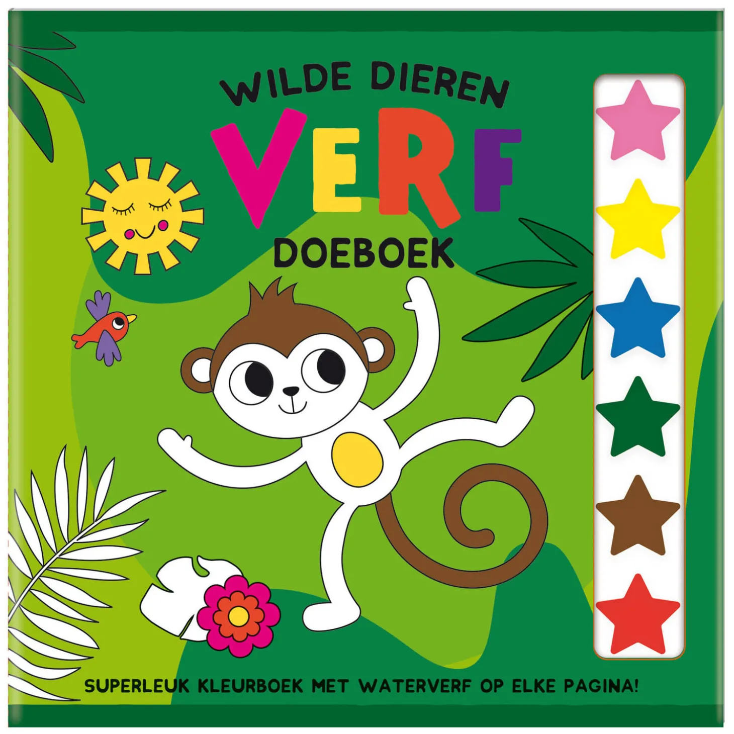 Wilde Dieren Verf Doeboek