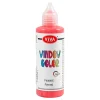 Window Color Sticker en Glasverf - Rood, 90ml