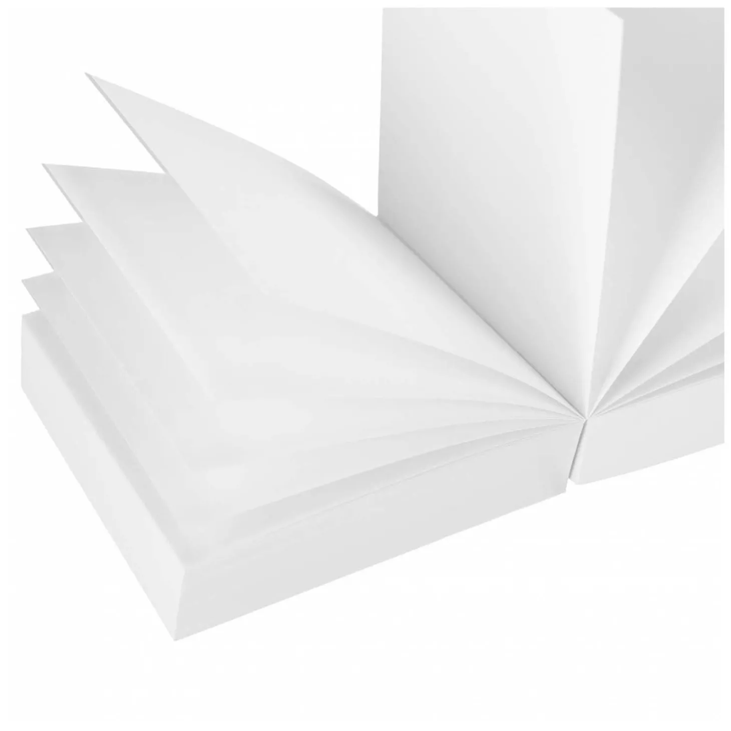 Witte Plaknotities 85x85mm