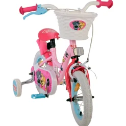 Woezel & Pip Fiets - 12 inch - Roze