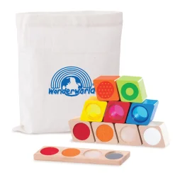 Wonderworld Houten Zintuigblokken