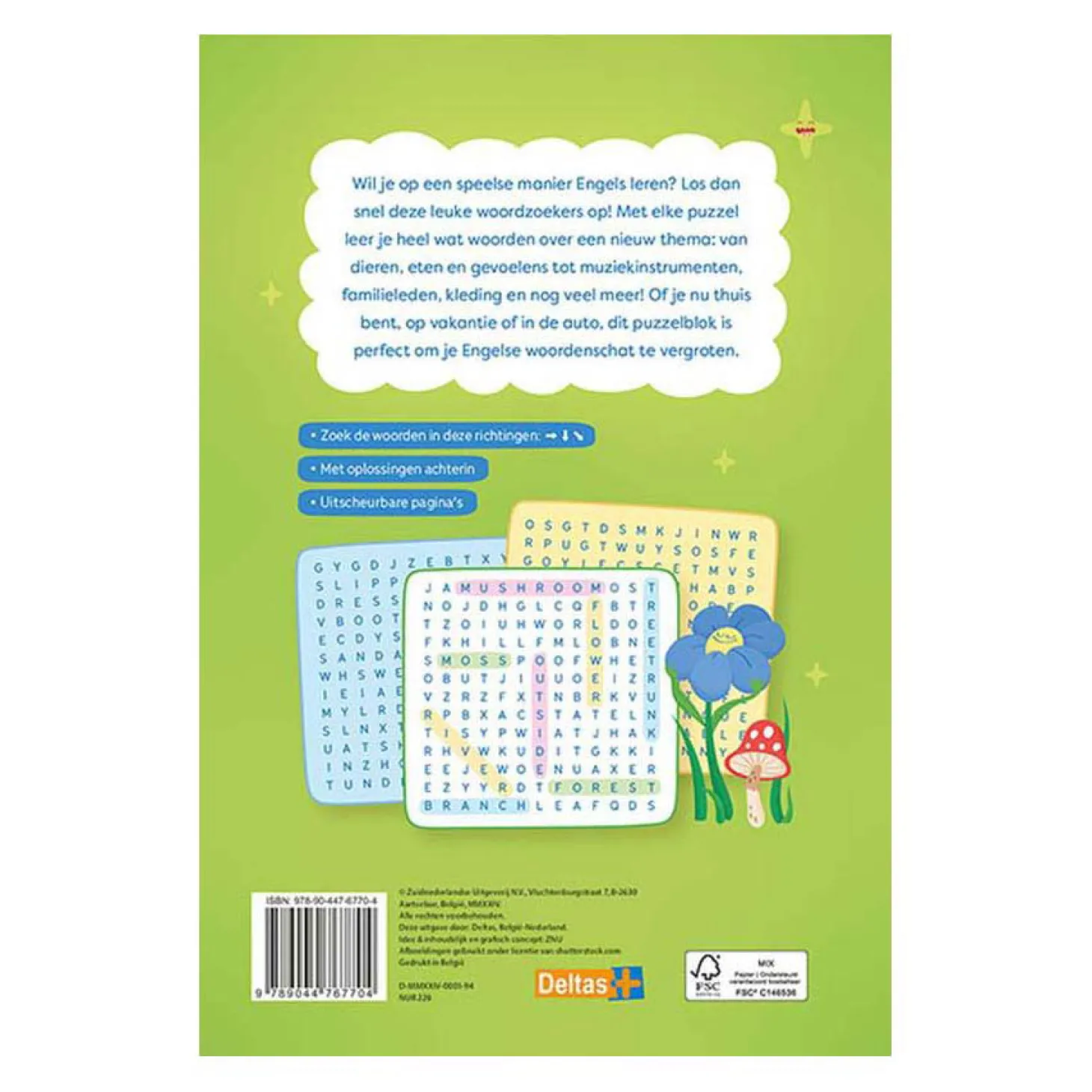 Woordzoekers - Ik leer Engels!