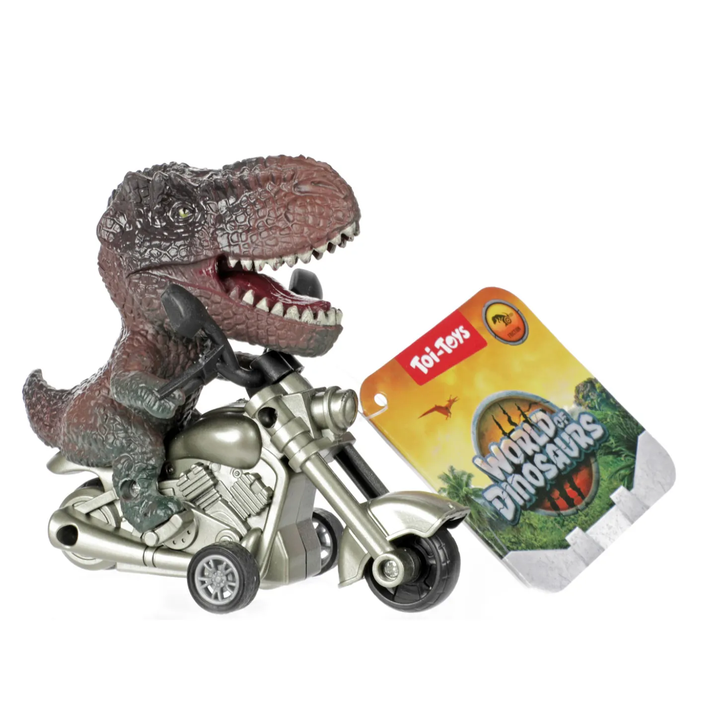 World of Dinosaurs Frictie Dino op Motor