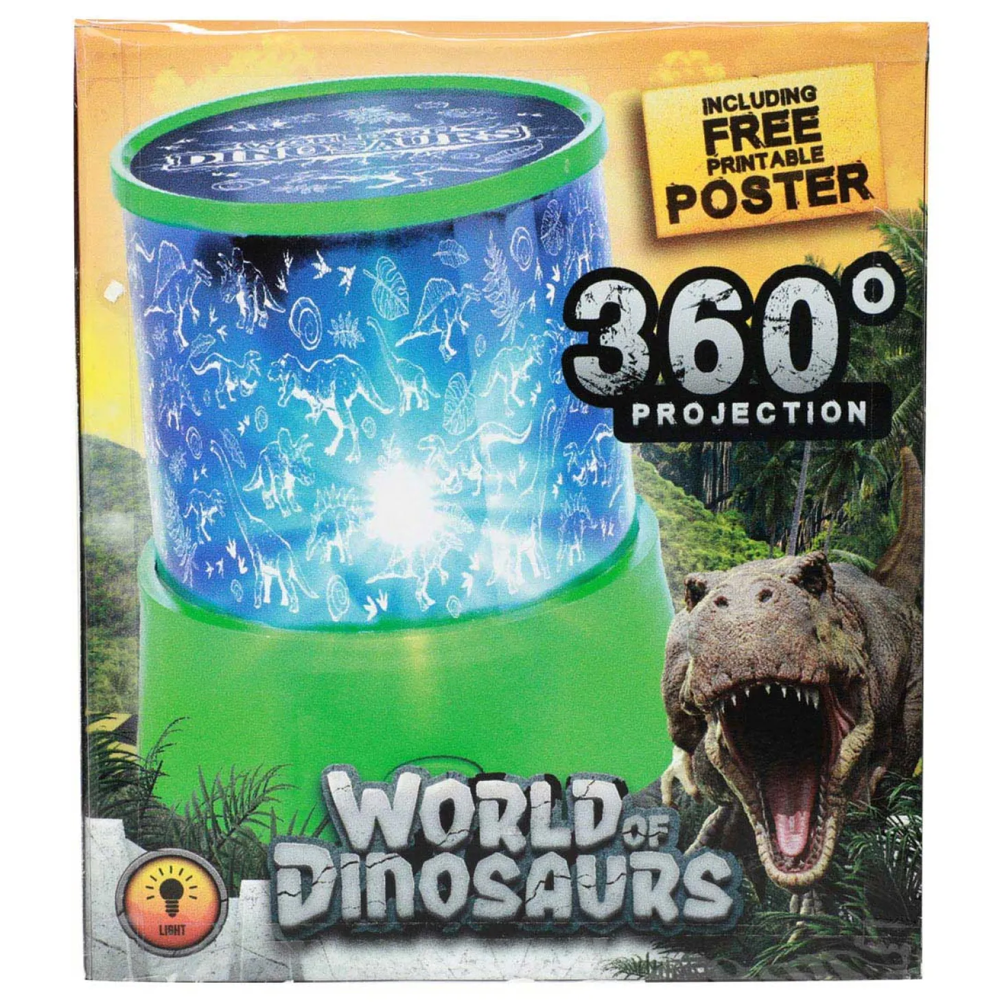 World of Dinosaurs Projectielamp Dino