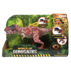 World of Dinosaurs T-Rex, Beweegbare Dino met Geluid