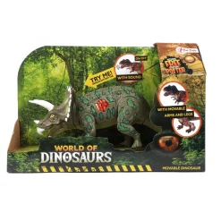 World of Dinosaurs Triceratops, Beweegbare Dino met Geluid