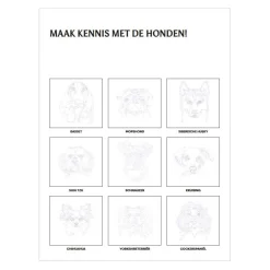 World of dogs Tekenen van Punt tot Punt