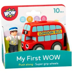 WOW Toys Mijn Eerste Rode Bus Basil