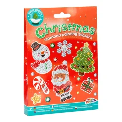XMAS Diamond Painting Stickers, 12st.