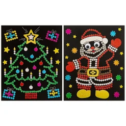 Xmas Holografische Stippen Stickerset
