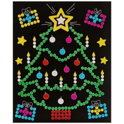 Xmas Holografische Stippen Stickerset