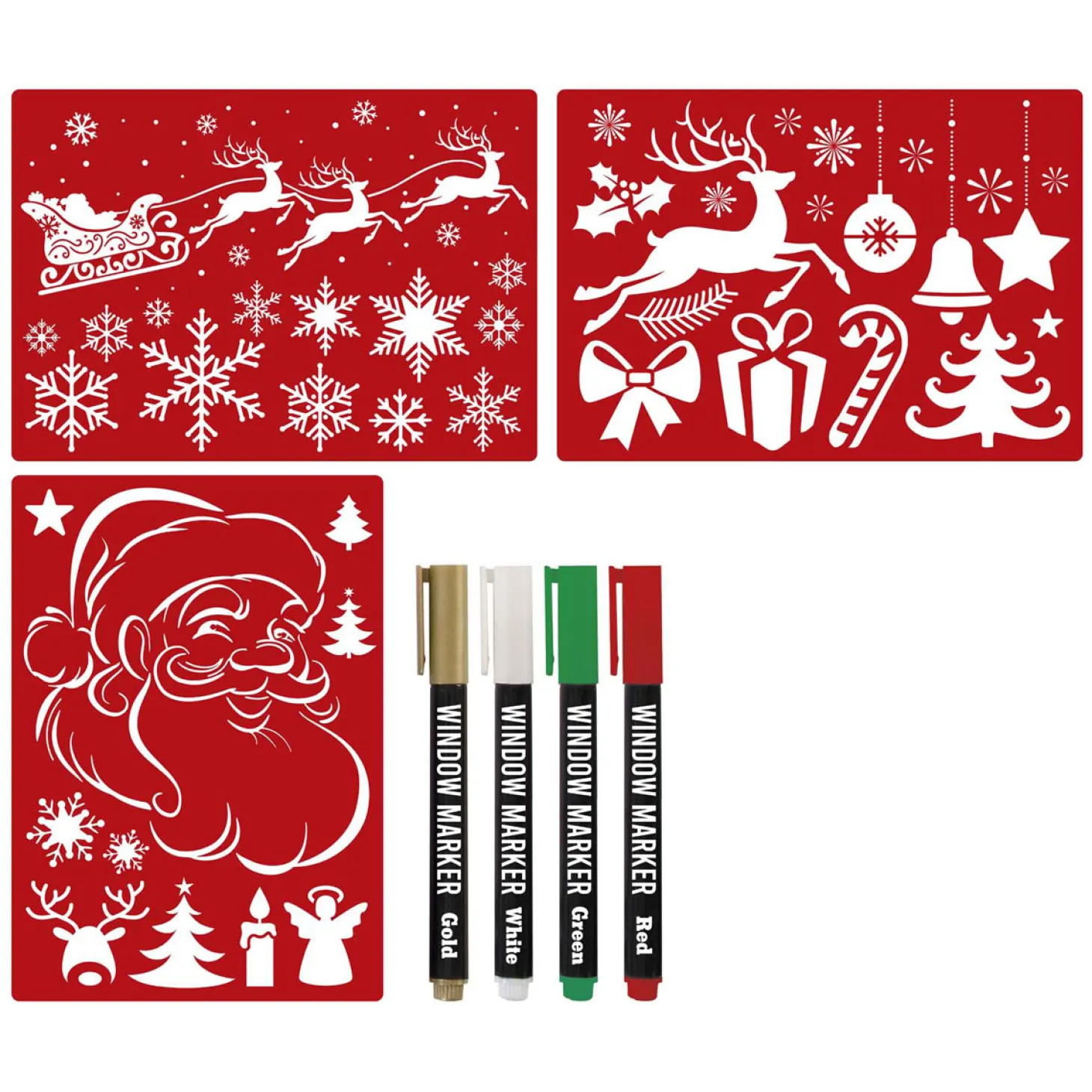 Xmas Raamdecoratie Set