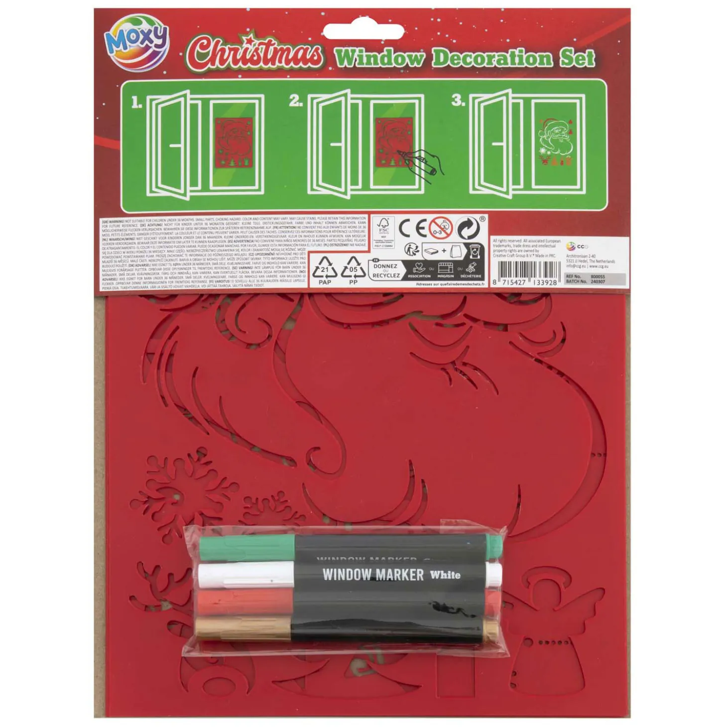 Xmas Raamdecoratie Set