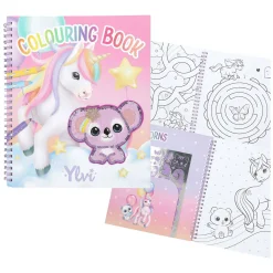 Ylvi & the Minimoomis Kleurboek met Eenhoorn Pailletten