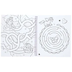 Ylvi & the Minimoomis Kleurboek met Eenhoorn Pailletten