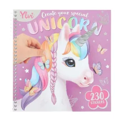 Ylvi Create Your Unicorn Dress me Up - Stickerboek