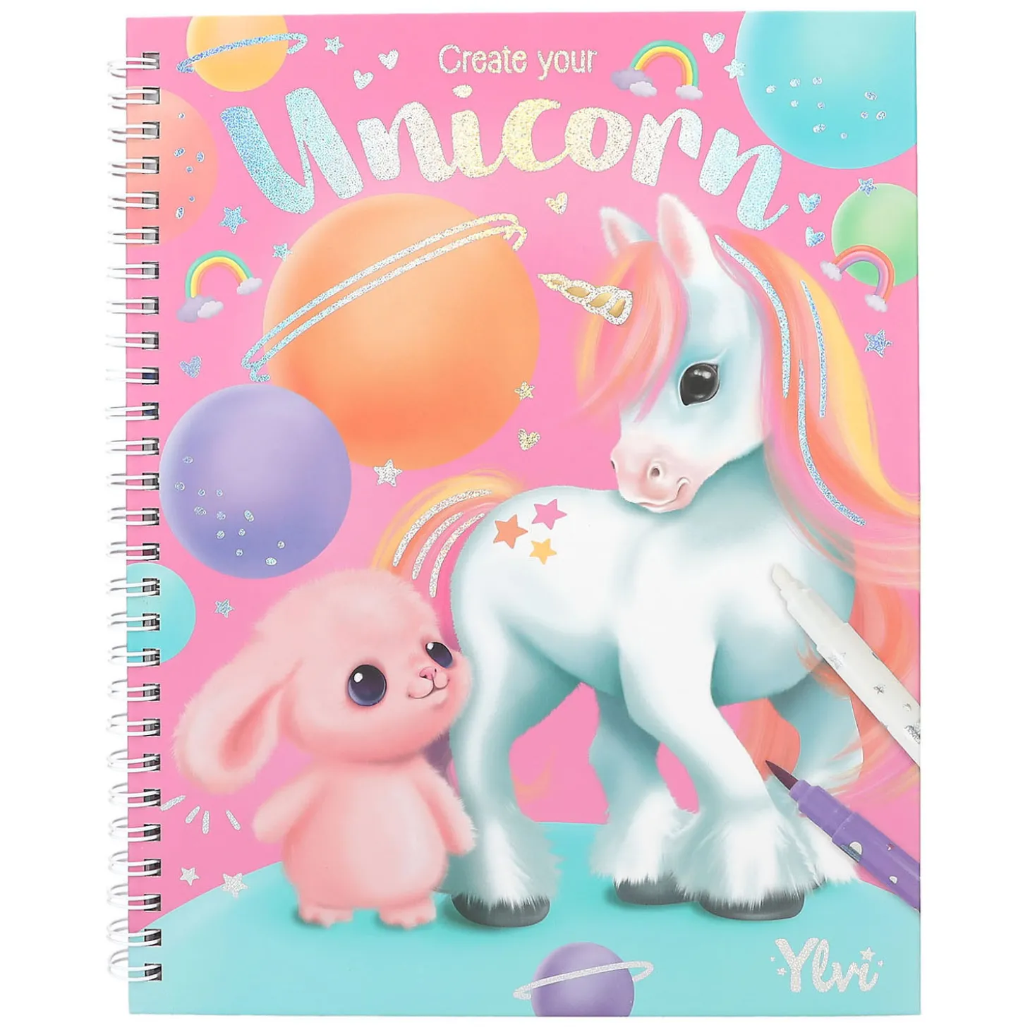 Ylvi Kleurboek met Viltstiften
