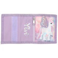 Ylvi Portemonnee met Geborduurde Vleugels