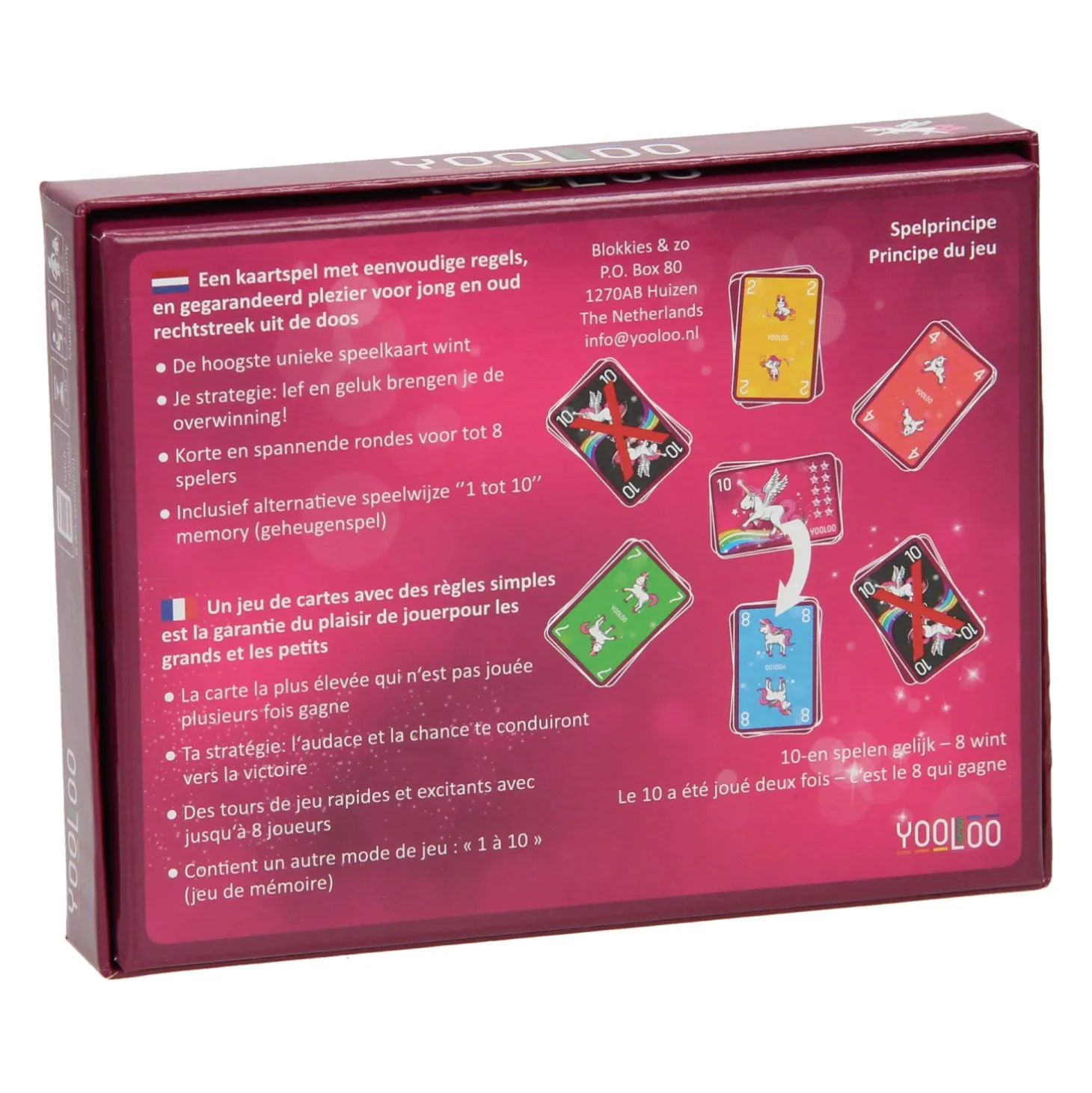 YOOLOO Kaartspel Unicorn