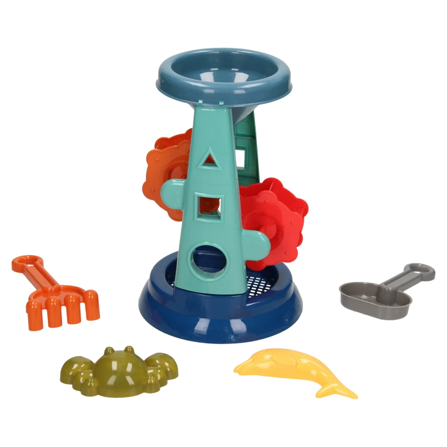 Zand- en Watermolen met Toebehoren