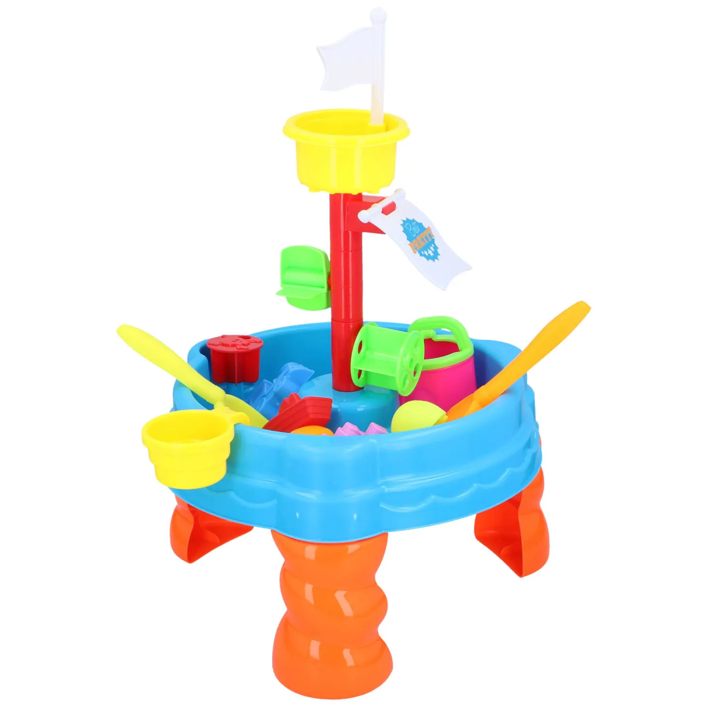 Zand- en Watertafel met Toren, 22dlg.