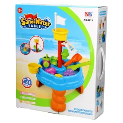 Zand- en Watertafel met Toren, 20dlg.