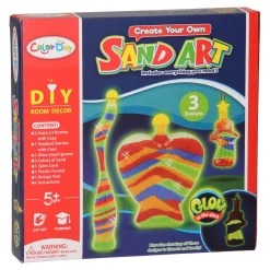 Zandkunst Glow in the Dark