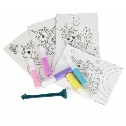 Zandschilder Set Kleurplaten, 4st.