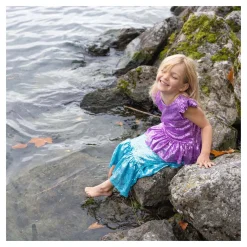 Zeemeerminnenoutfit met Pailletten - 3-4 jaar