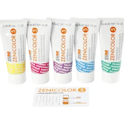 Zeepverf Kleur, 5x30gr