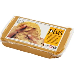 Zelfhardende Klei, Currykleur, 1000 gr