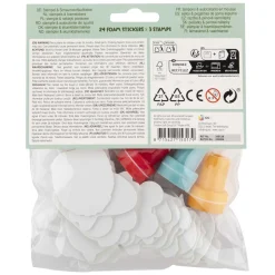 Zelfinktende Stempels, 3st. en Foamstickers