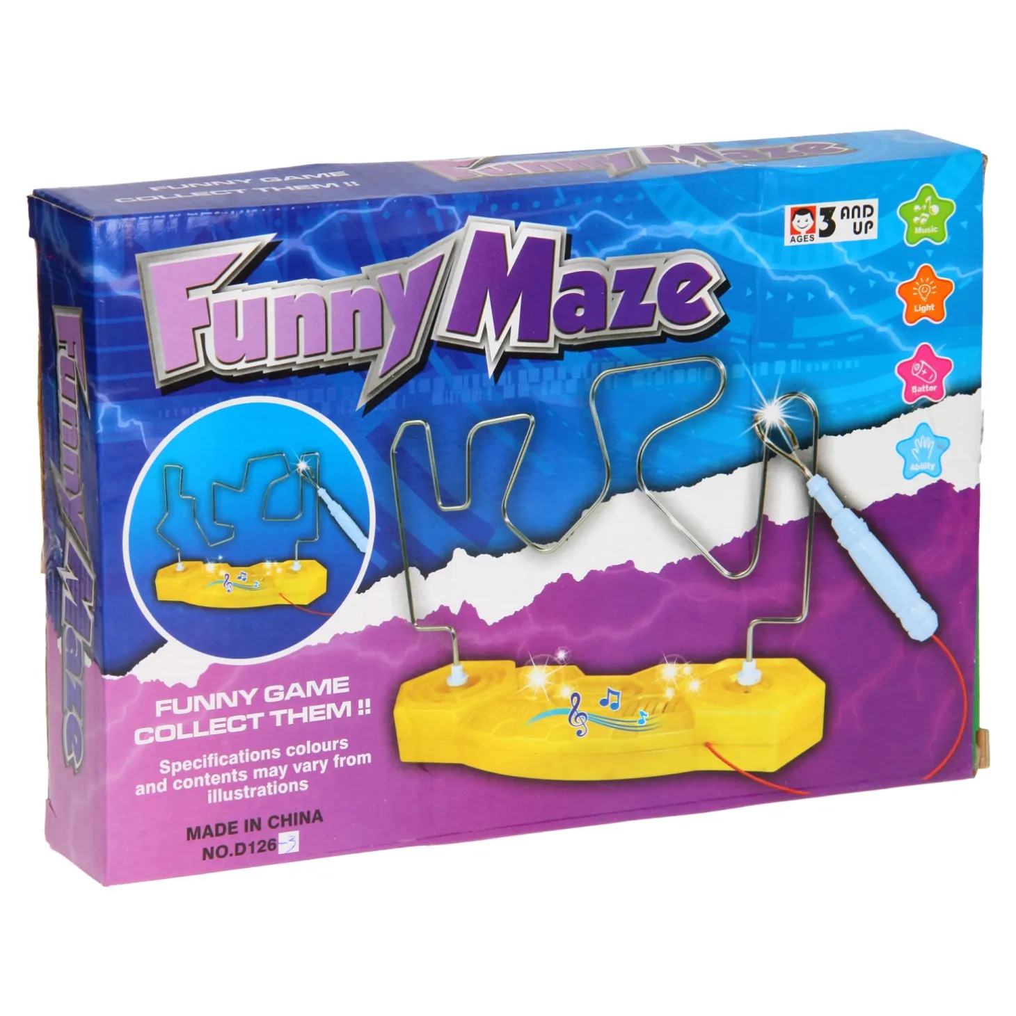 Zenuwspiraal met Licht en Geluid