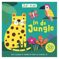Zoek en Plak - In De Jungle Stickerboek