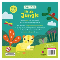 Zoek en Plak - In De Jungle Stickerboek