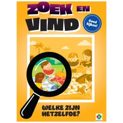 Zoek en vind: Welke zijn hetzelfde? Doeboek