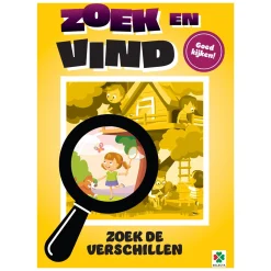 Zoek en vind: Zoek de Verschillen Doeboek