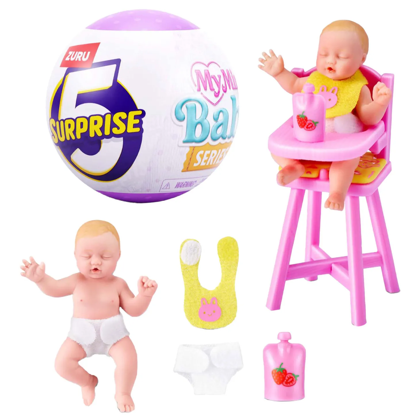 ZURU 5 Surprise My Mini Baby - Verrassingsbal