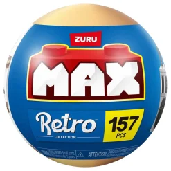 ZURU Max Premium Retro Draagbare Radio Bouwset in Verrassingsbal - 157dlg.