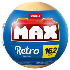 ZURU Max Premium Retro Speelautomaat Bouwset in Verrassingsbal - 162dlg.