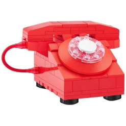 ZURU Max Premium Retro Telefoon Bouwset in Verrassingsbal - 141dlg.